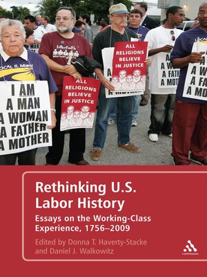 cover image of Rethinking U.S. Labor History